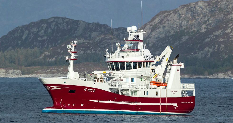 Bilde av fiskefartøyet Støttfjord bygd som hybridskip