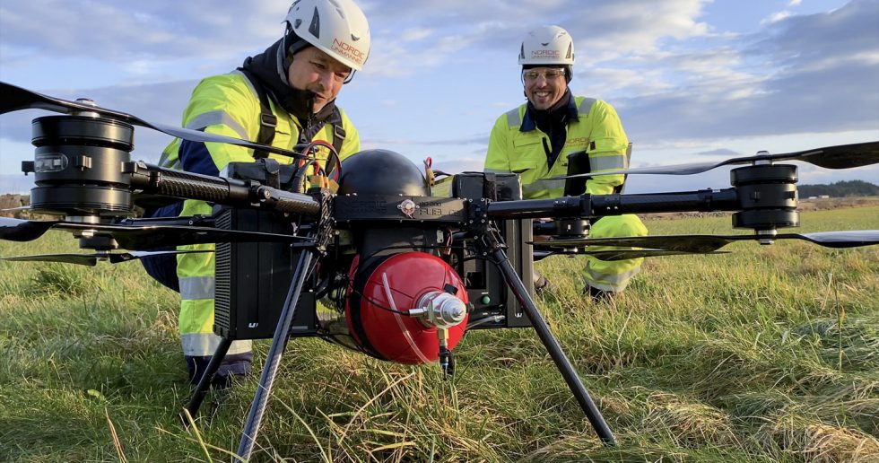 Nordic Unmanned tester hydrogendrevne droner.